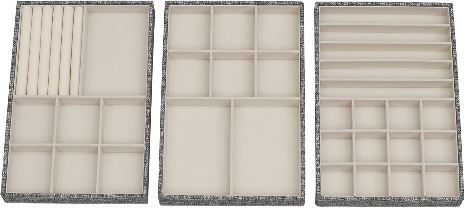 Flocking Jewelry Storage Box