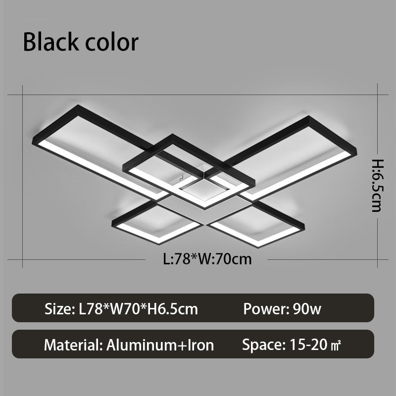 Nordic Modern Led Ceiling Lights for Living Room