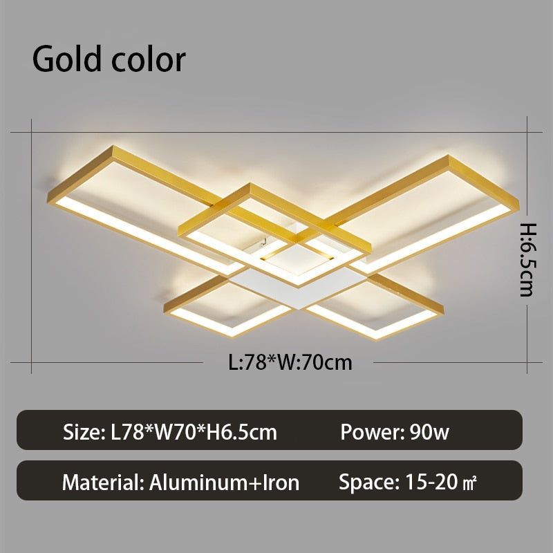 Nordic Modern Led Ceiling Lights for Living Room